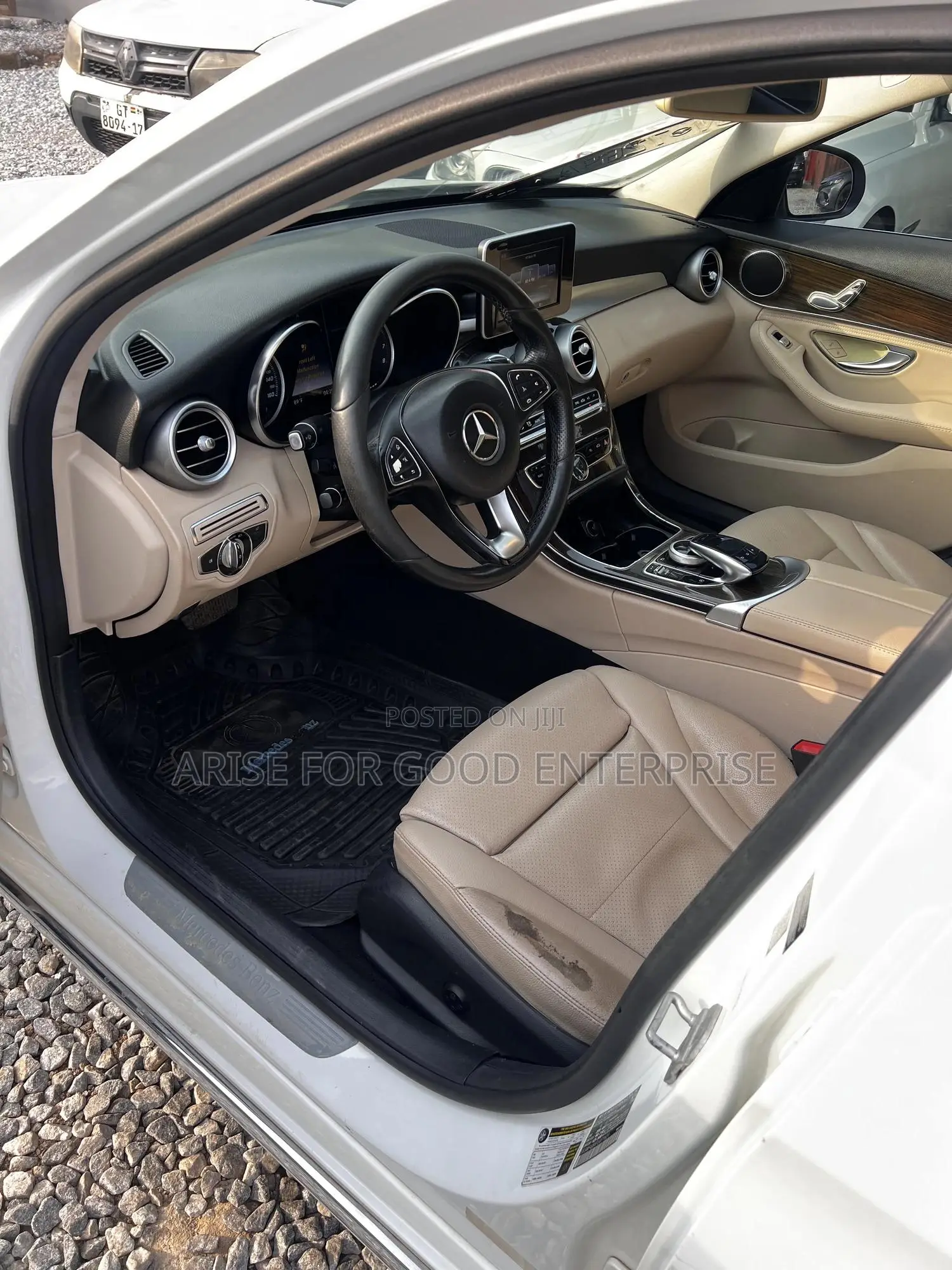 Mercedes-Benz C300 2015 White