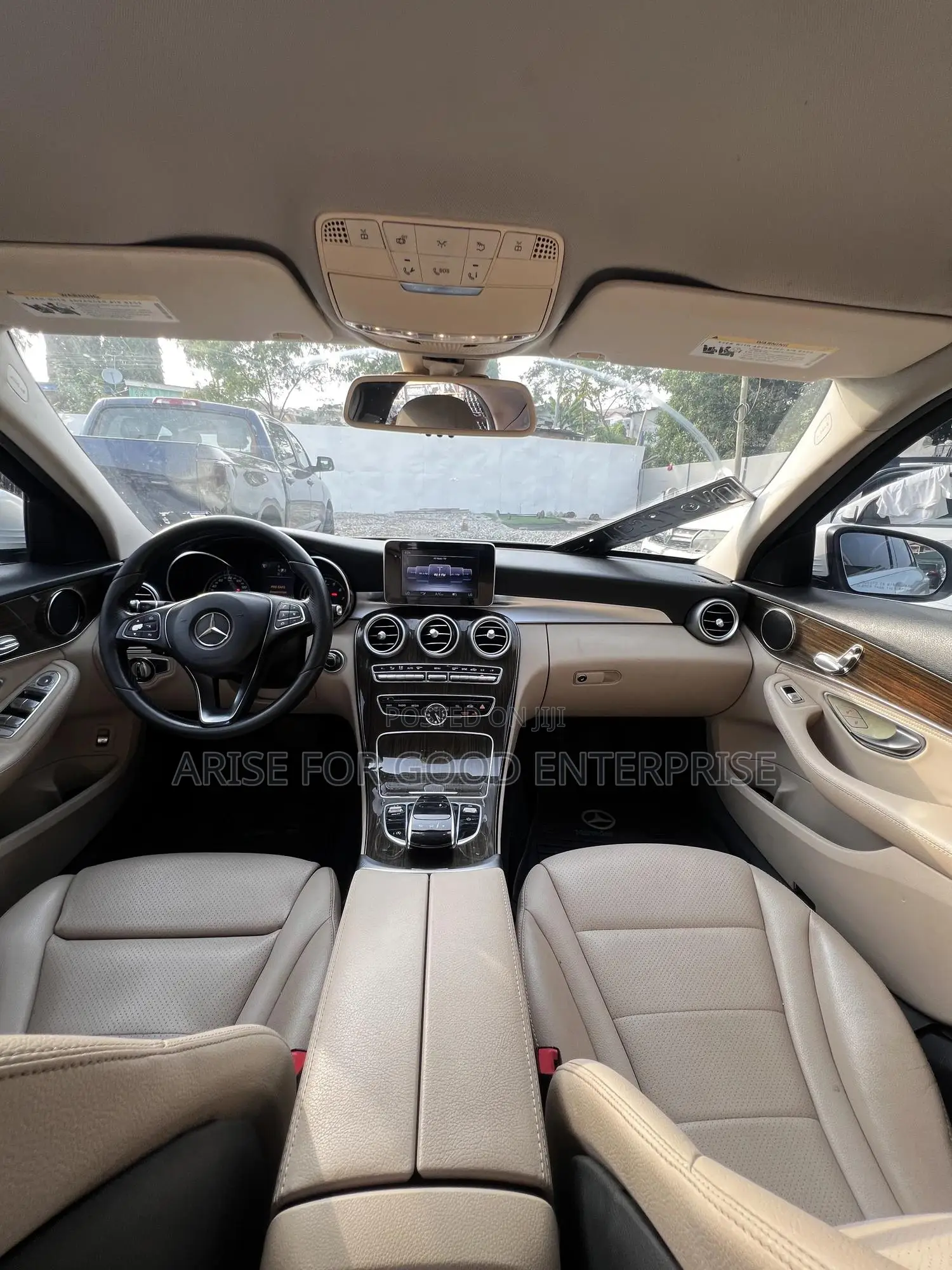 Mercedes-Benz C300 2015 White
