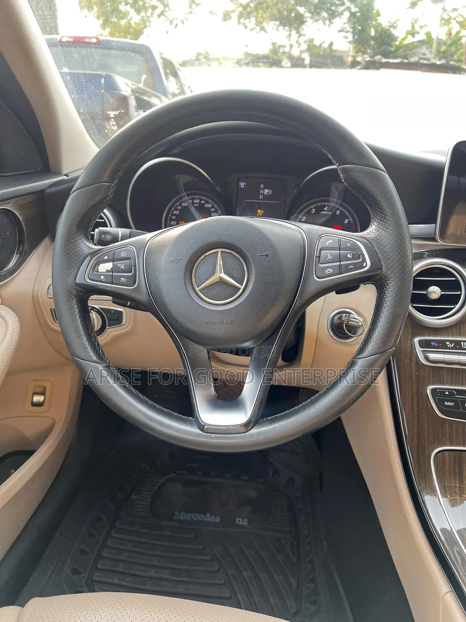 Mercedes-Benz C300 2015 White