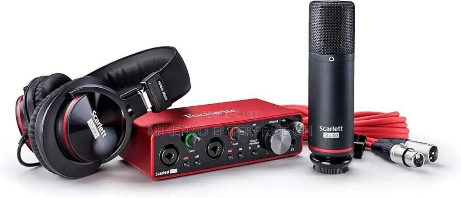 Focusrite Scarlett 2i2 3rd Gen Usb Audio Interface Bundle