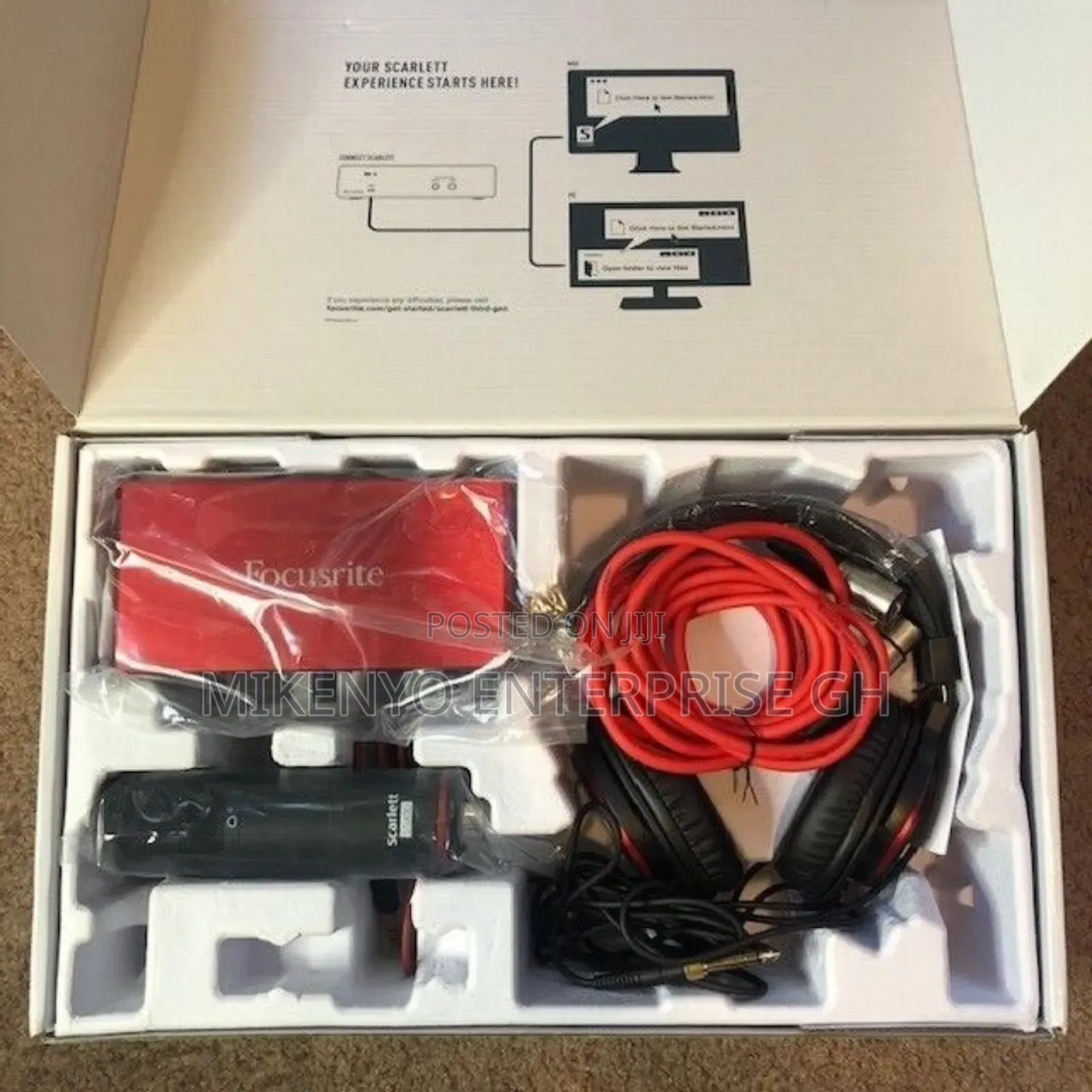 Focusrite Scarlett 2i2 3rd Gen Usb Audio Interface Bundle
