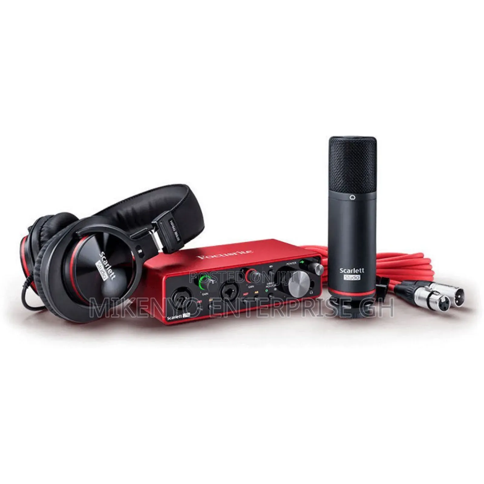 Focusrite Scarlett 2i2 3rd Gen Usb Audio Interface Bundle