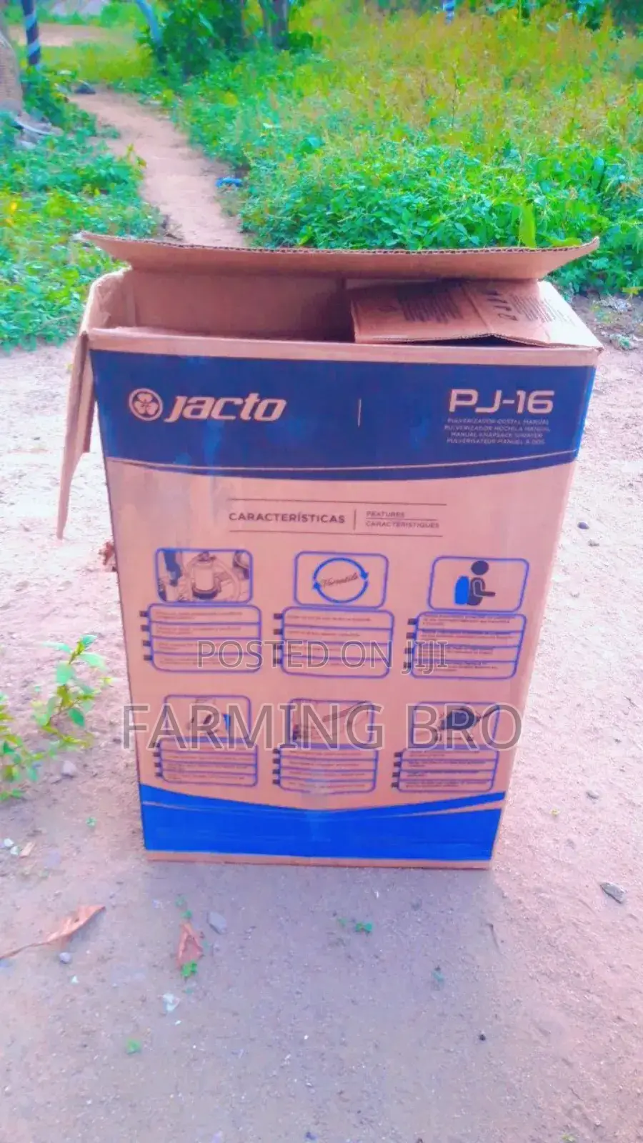 Jacto 16l Knapsack Spraying Machine