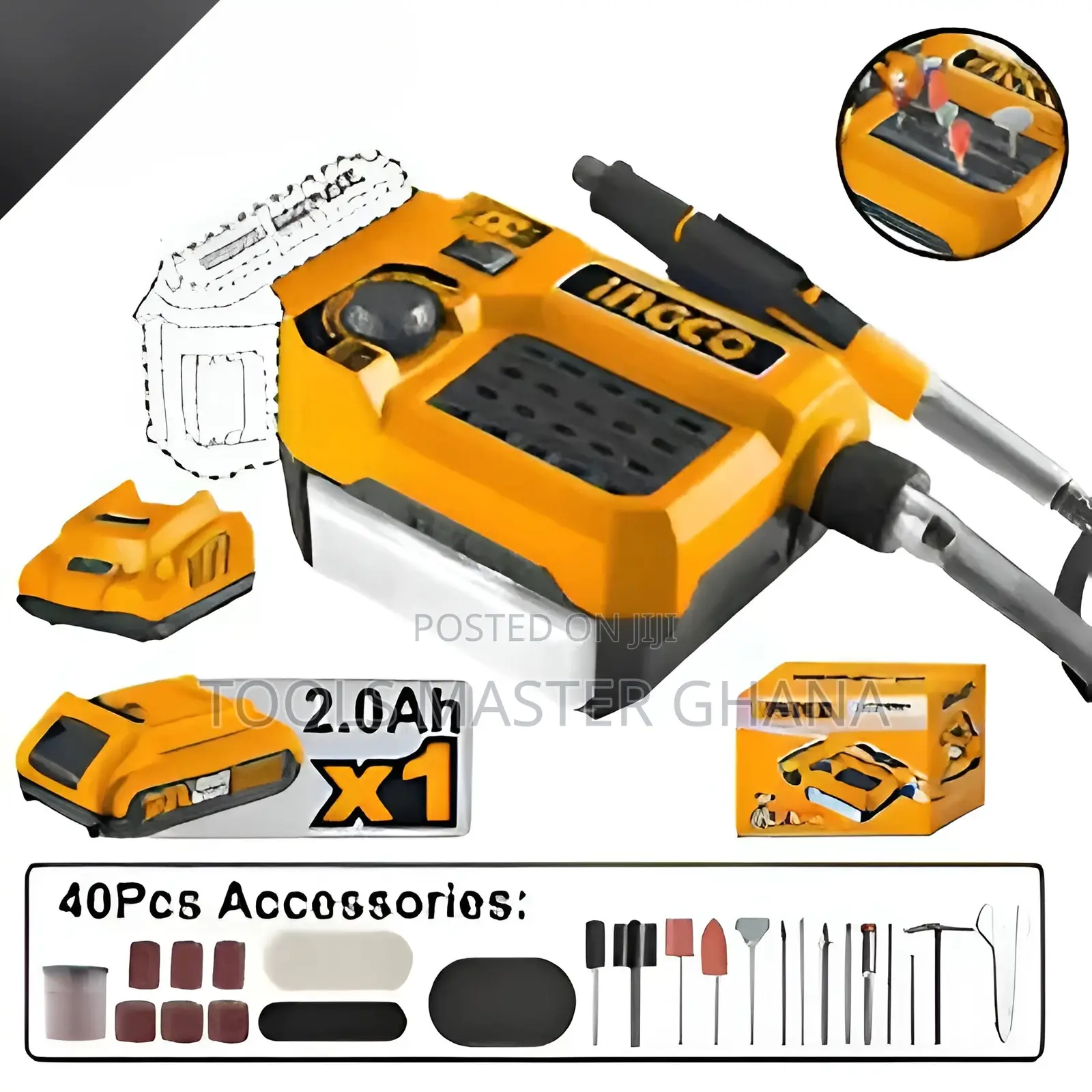 Cordless Grinder - Cmgli20011