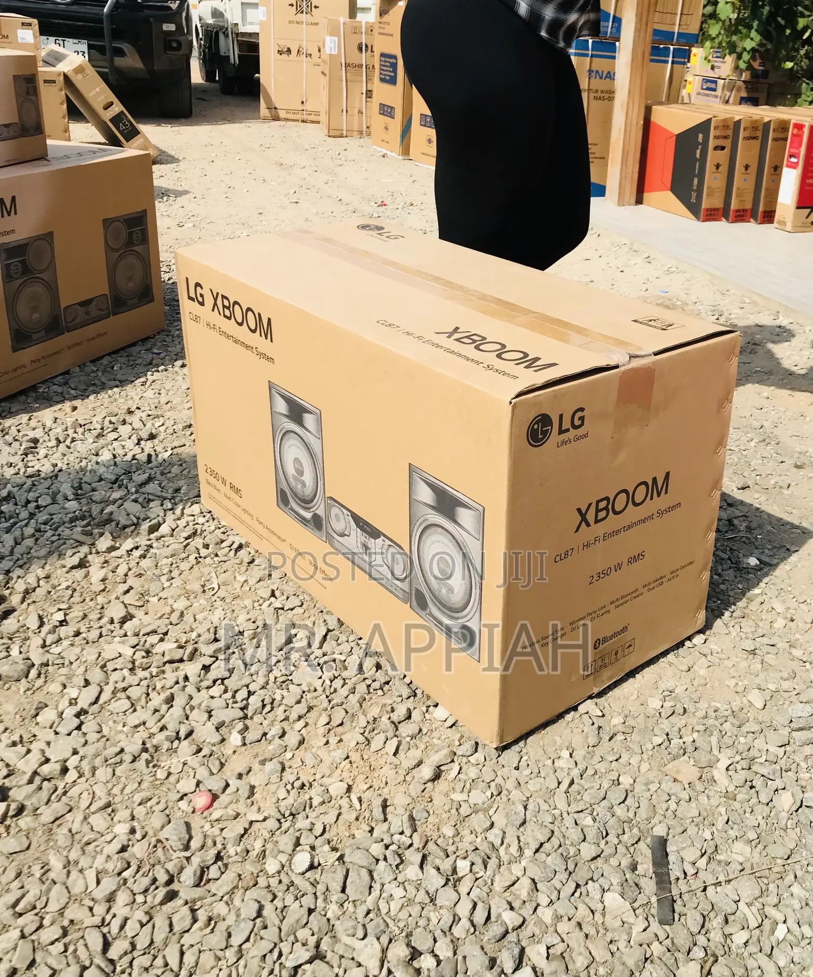Classic LG CJ44 480watt Dual Subwoofer Sound Bar System.