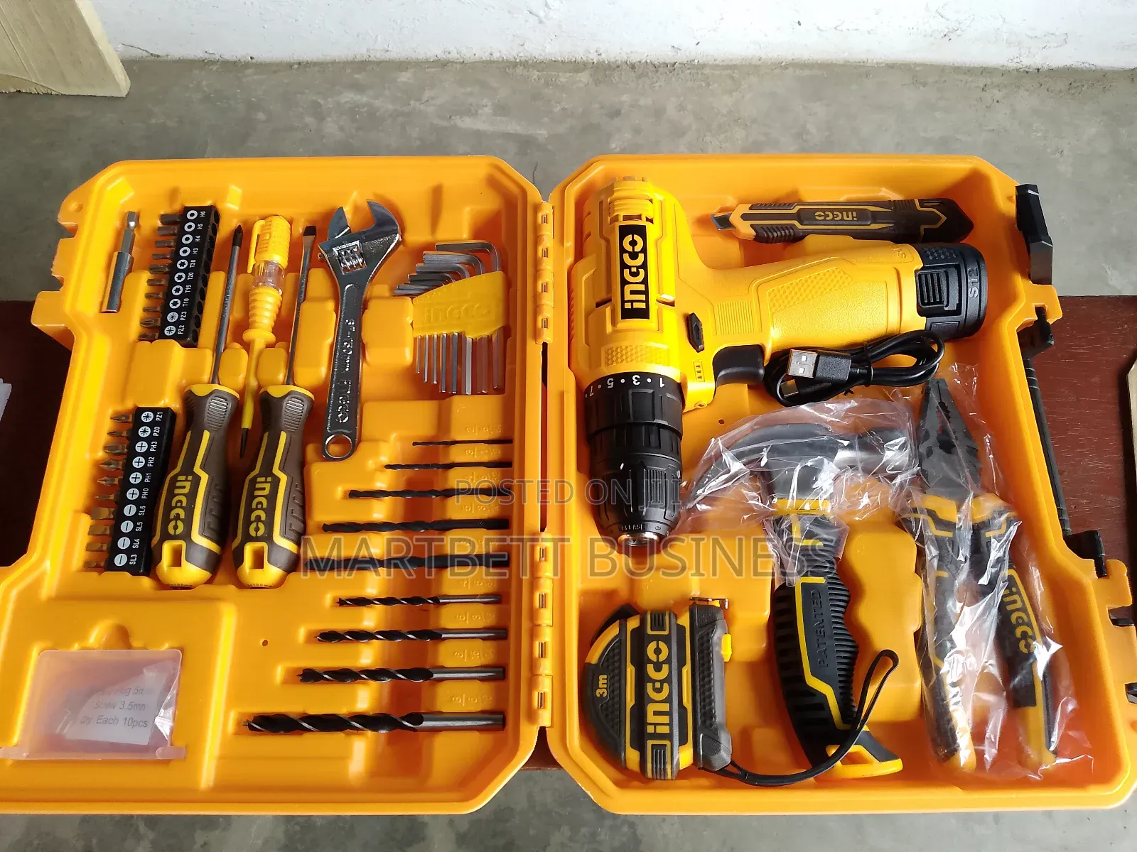 Cordless Drill 89pieces Tool Set