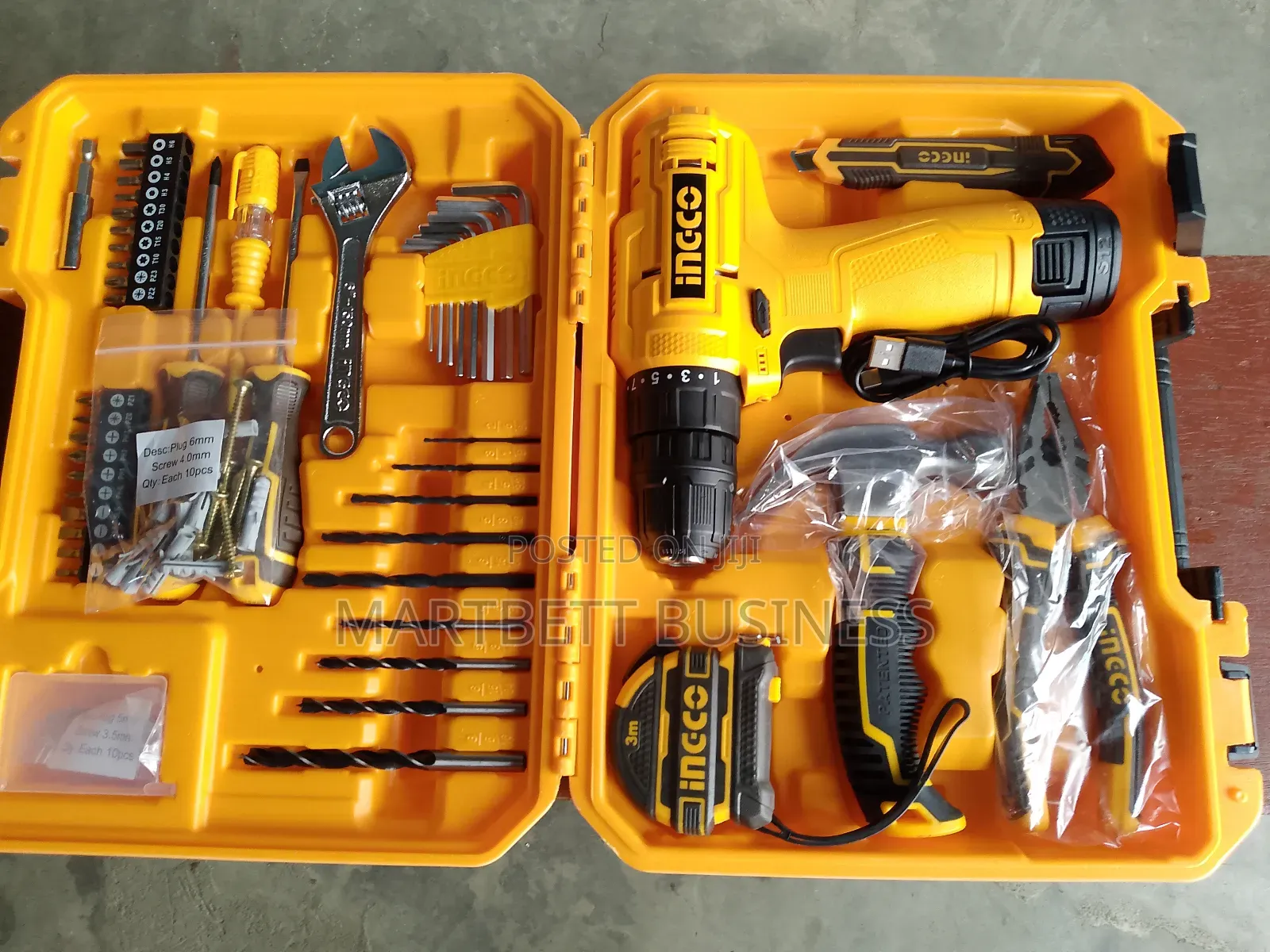 Cordless Drill 89pieces Tool Set