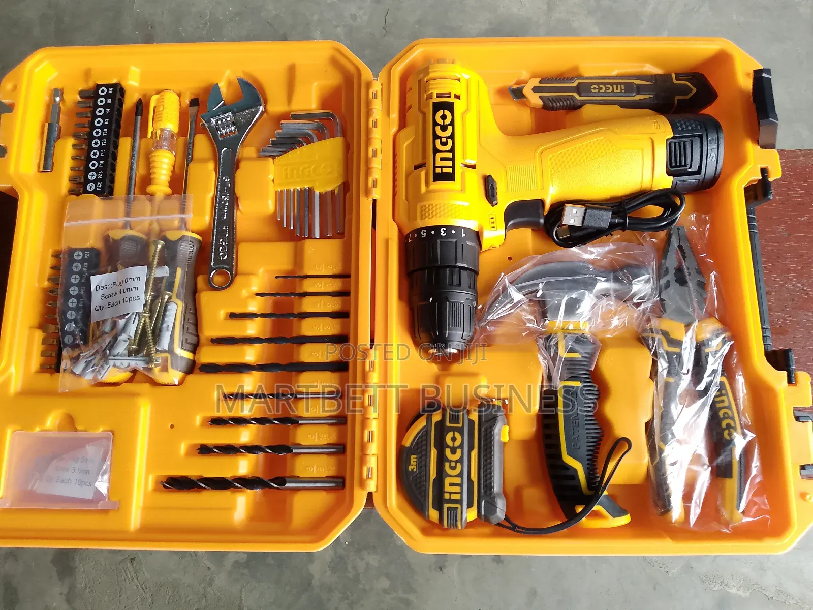 Cordless Drill 89pieces Tool Set