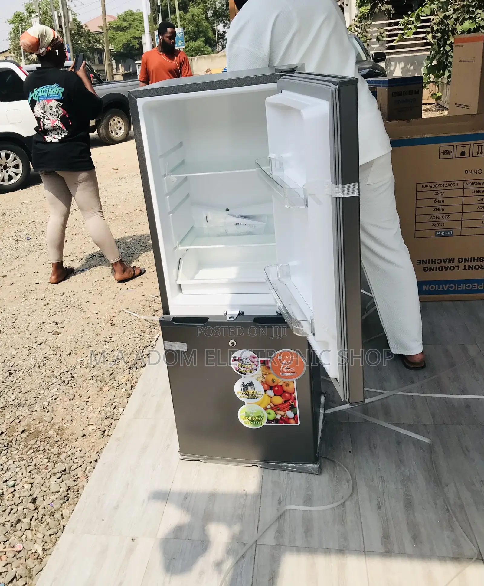 Super Chilling Galaxy Double Door Refrigerator(200tm) 
