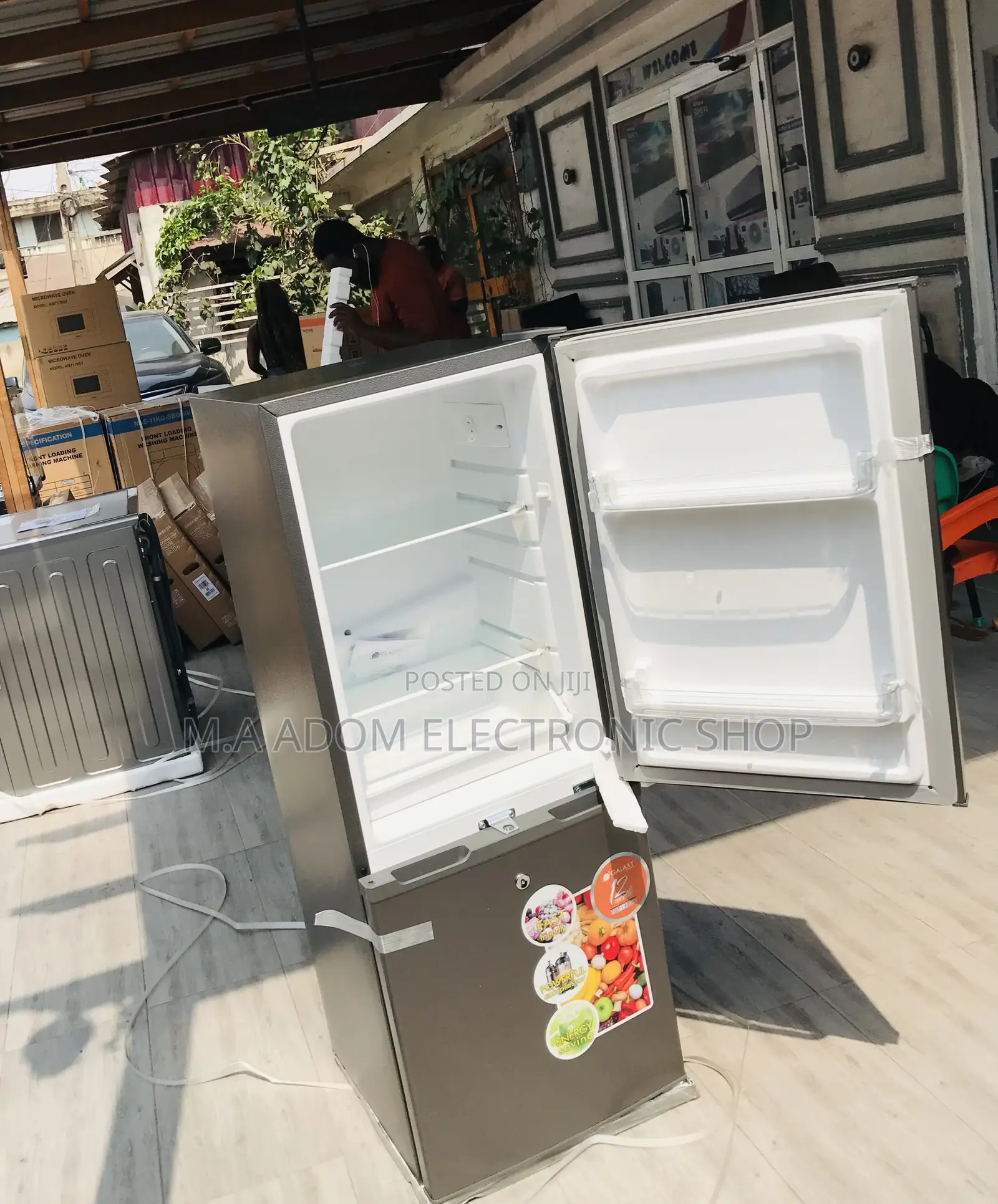 Efficient Cooling Galaxy Double Door Refrigerator(200tm) 