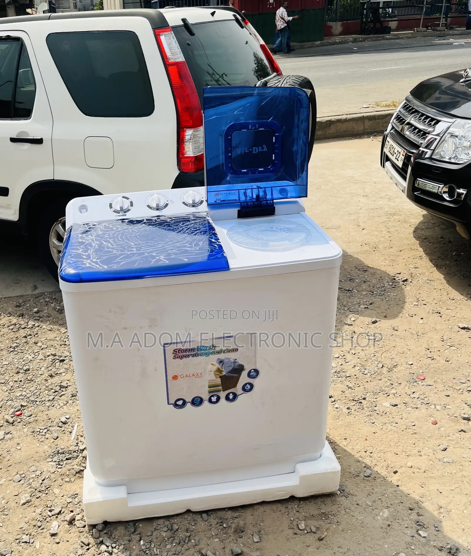 Sealed in Box Galaxy 13kg Twin Tub Washing Machine.