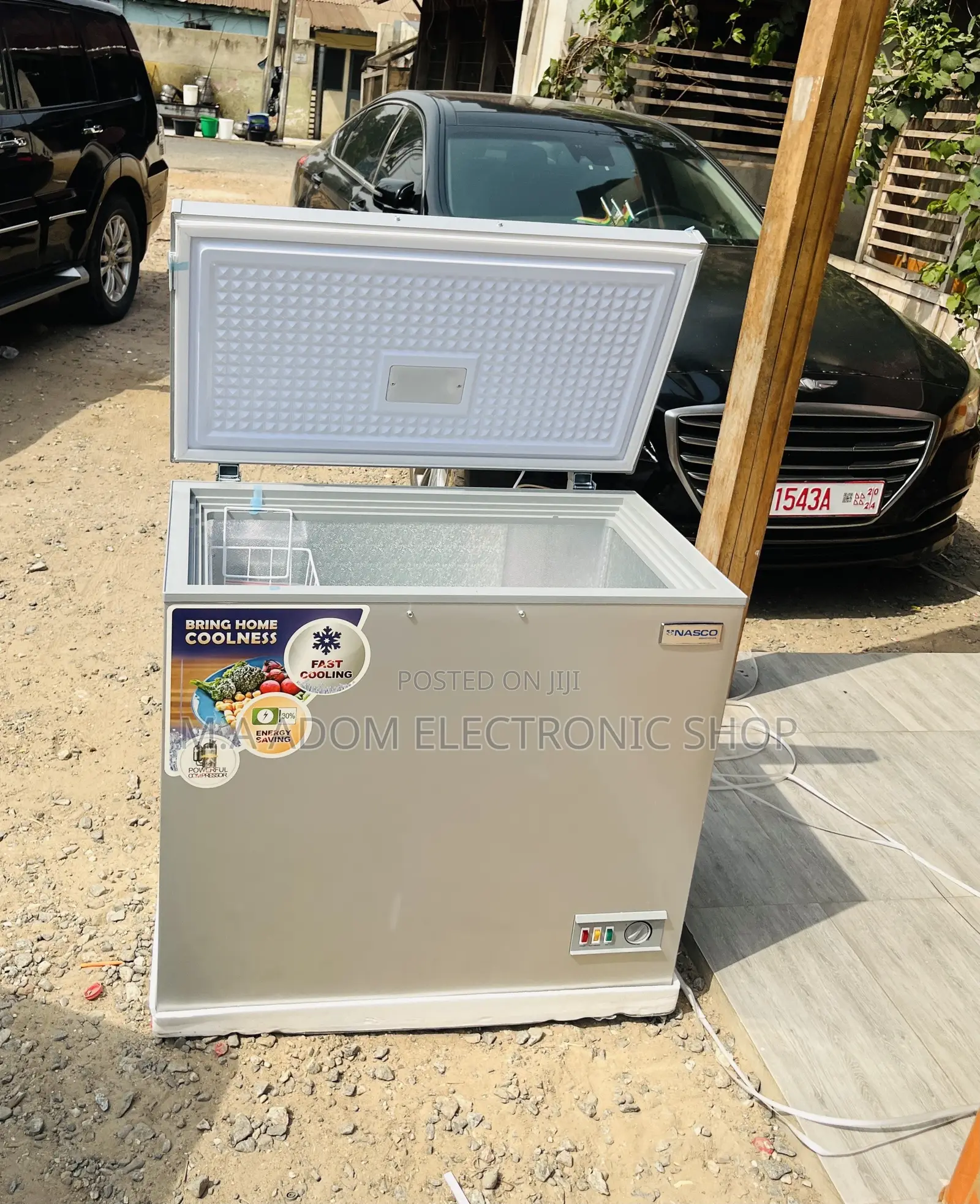 Shop Unique Nasco 200l Single Door Chest Freezer(Nas-250fl)