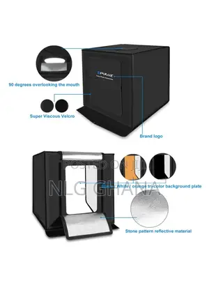 Puluz Pu5060 60cm Photography Studio Soft Light Box With Int