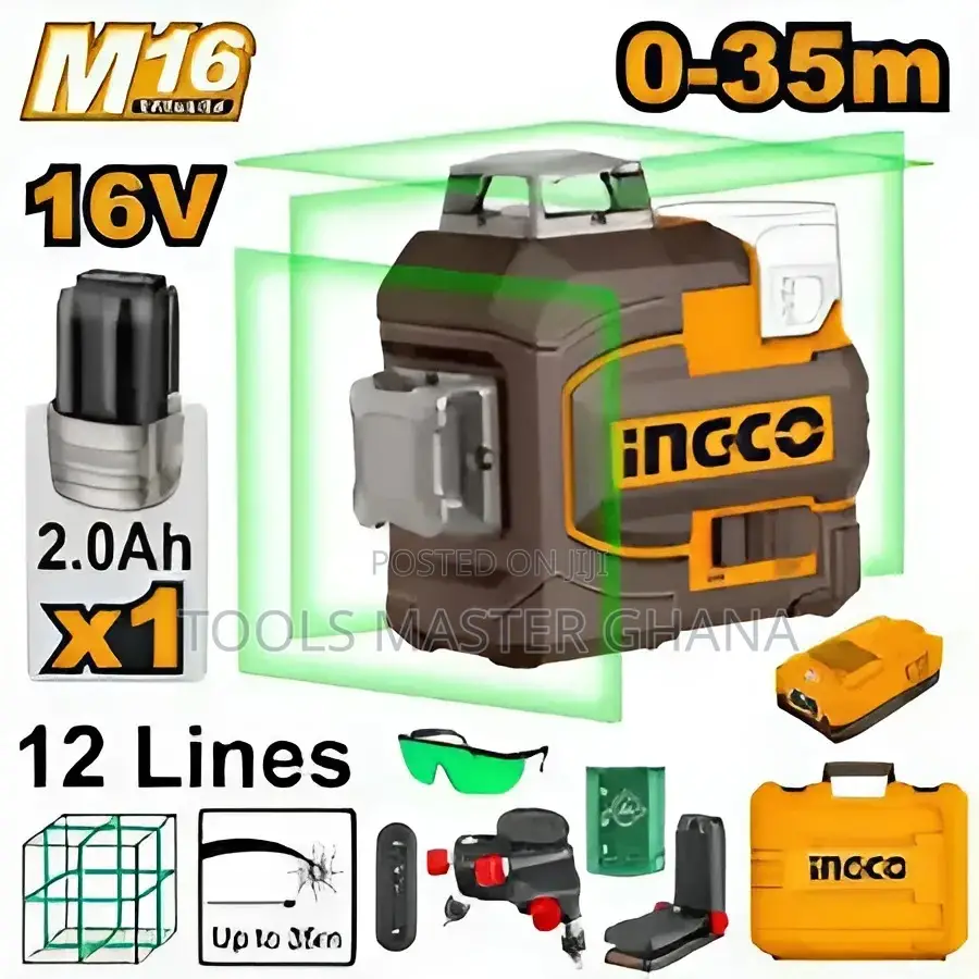 Cordless 3d Laser Level - Hll301201