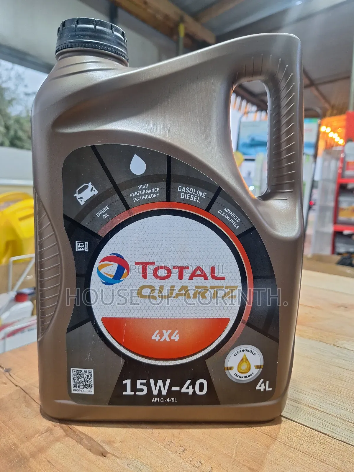 Total Quartz 4x4 15w40 4l