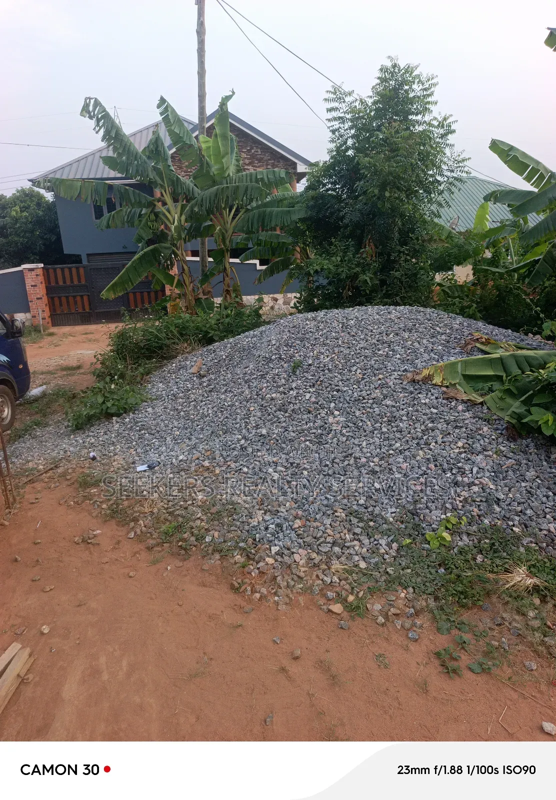 Uncompleted Building on Half Plot of Land for Sale Abokobi