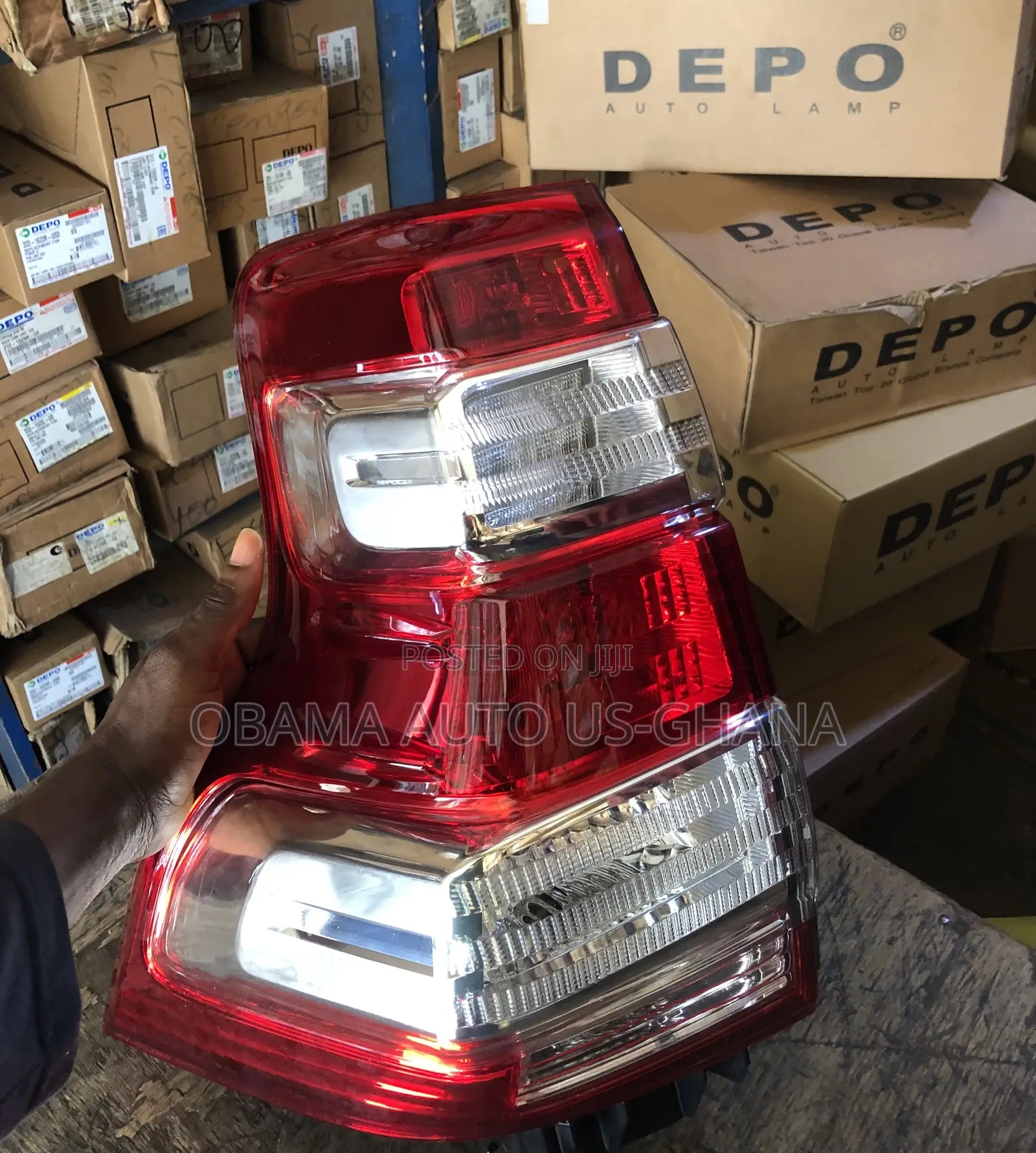 Land Cruiser Prado 2014 2015 2016 2017 Taillight Original Tail Light