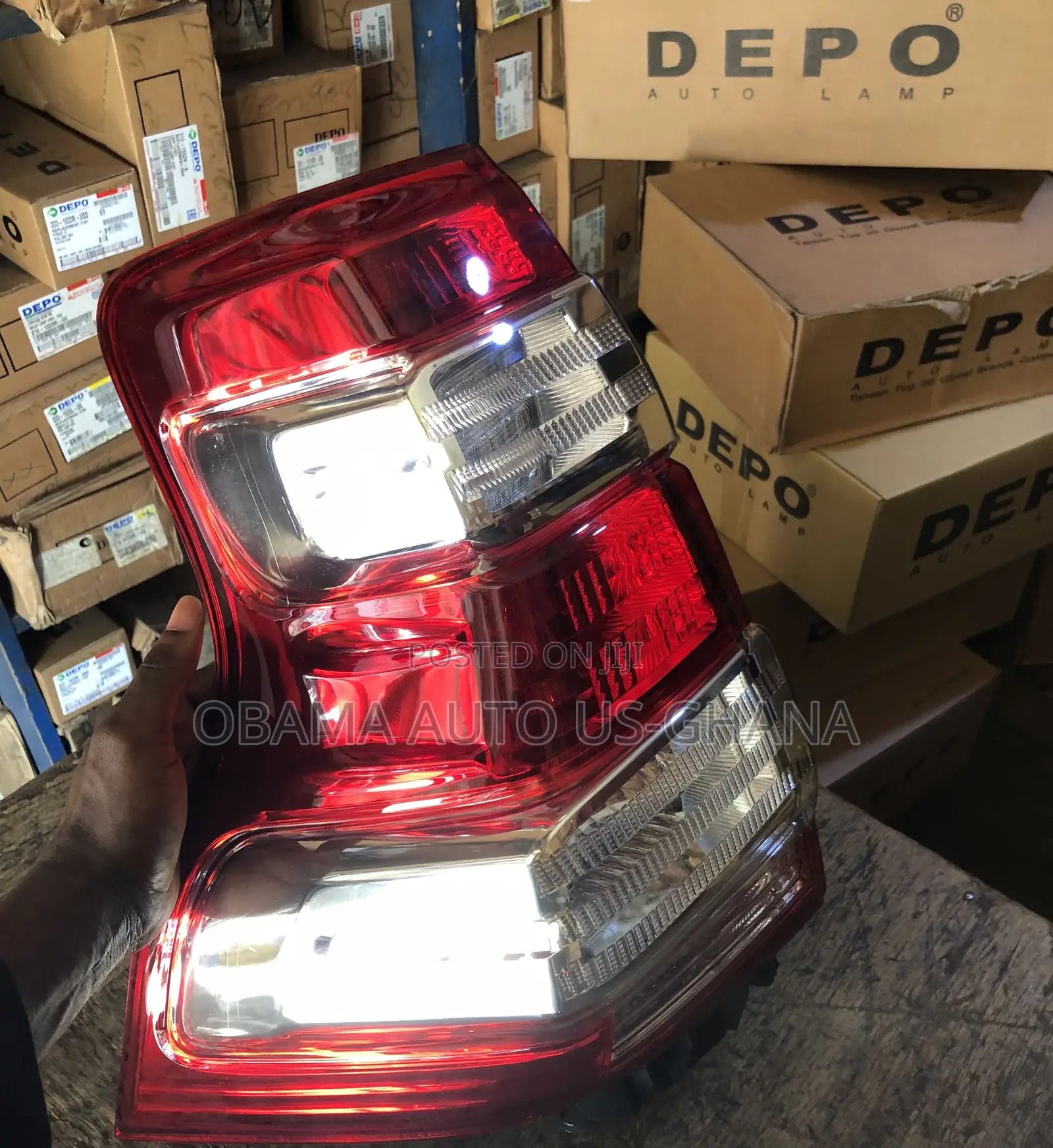 Land Cruiser Prado 2014 2015 2016 2017 Taillight Original Tail Light