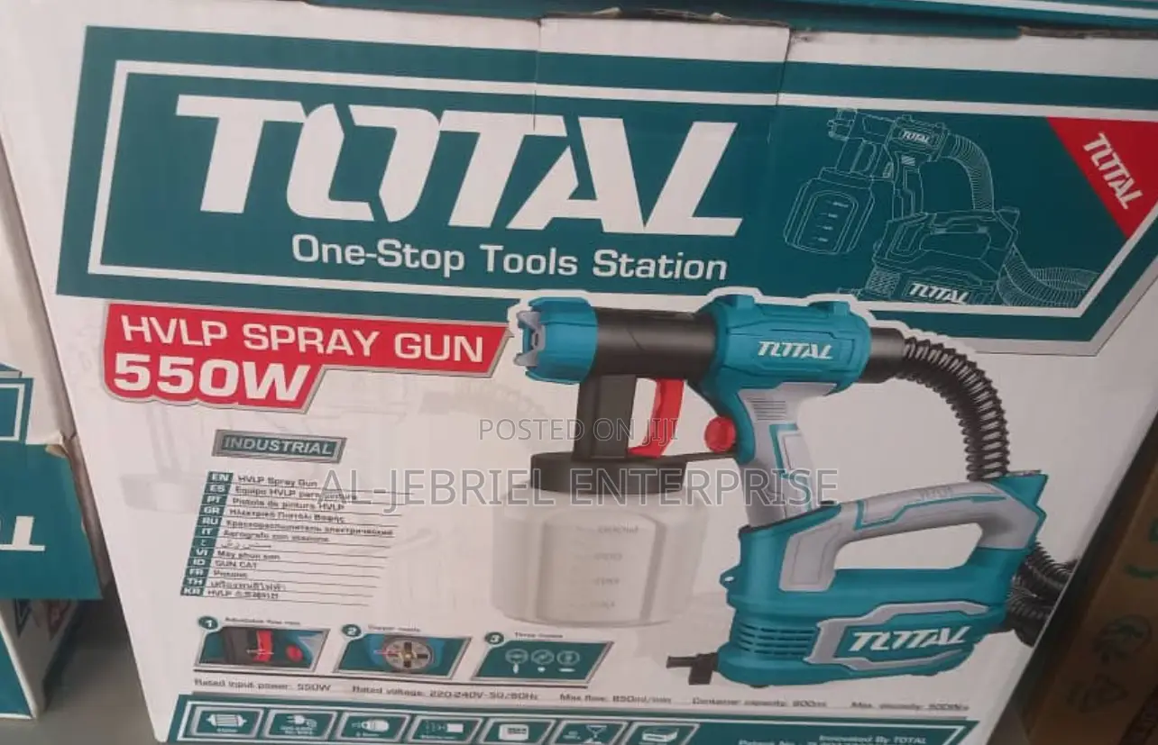 HVLP Electric Spray Gun 550 Watts