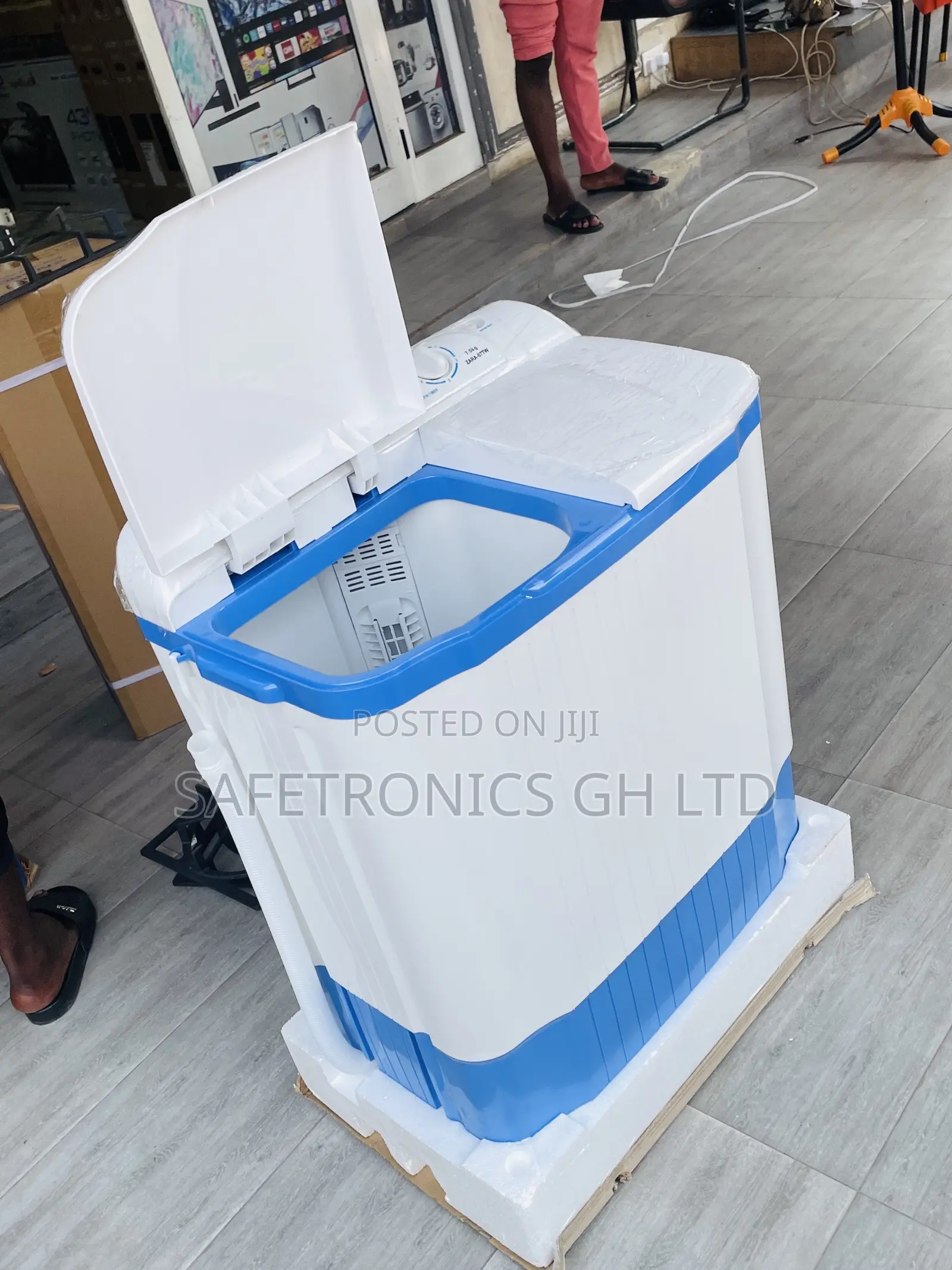 Efficiency Topload Semiauto Zara 7kg White Washingmachine