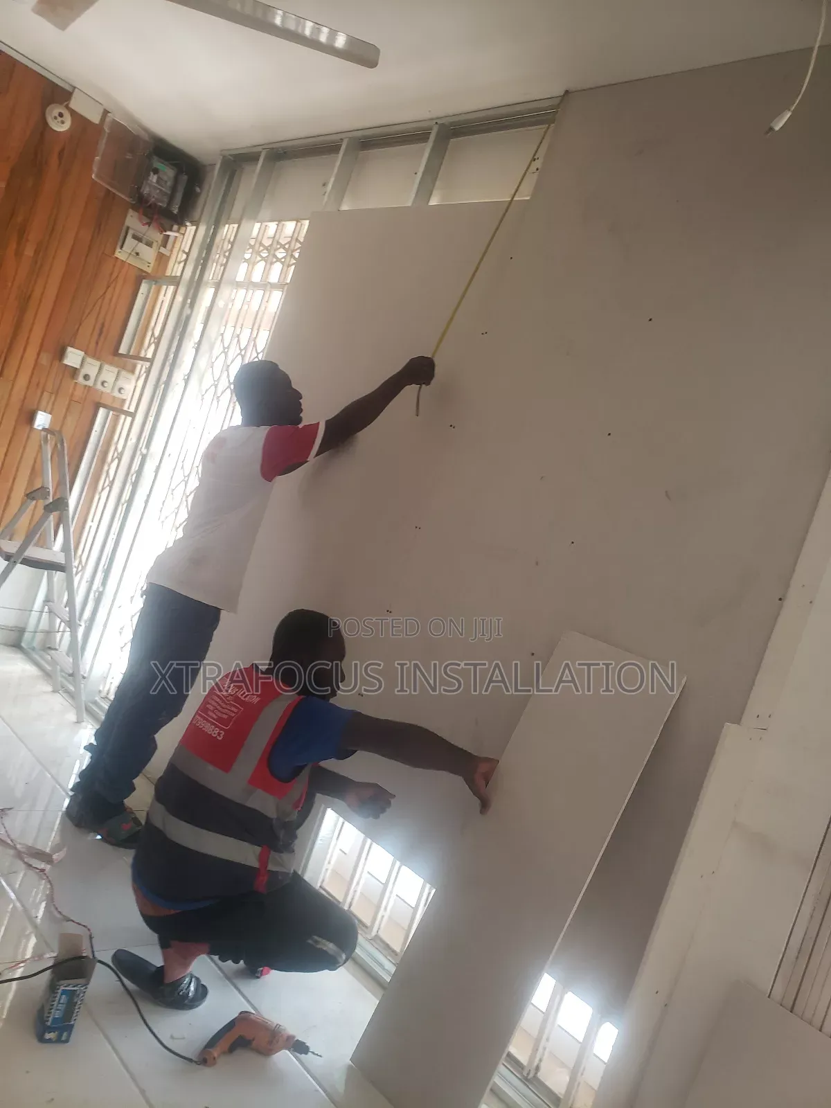 Plasterboard Or Drywall Partition