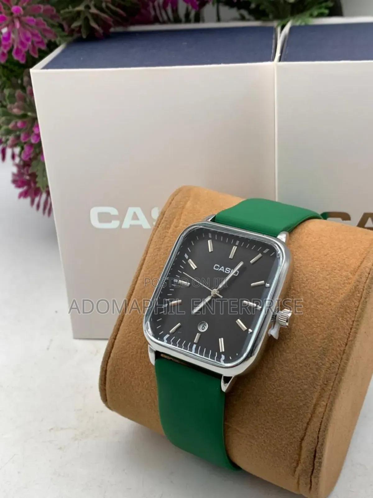 Silicon Strap Watch