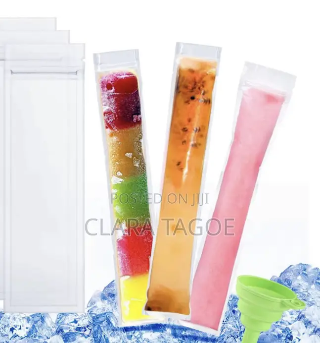 Popsicle Ice Cream Pouches