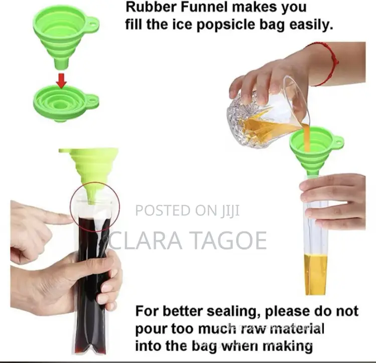 Popsicle Ice Cream Pouches