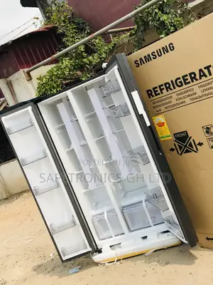 Frostbite 583L Sidebyside Samsung Doubledoor Gray Fridge