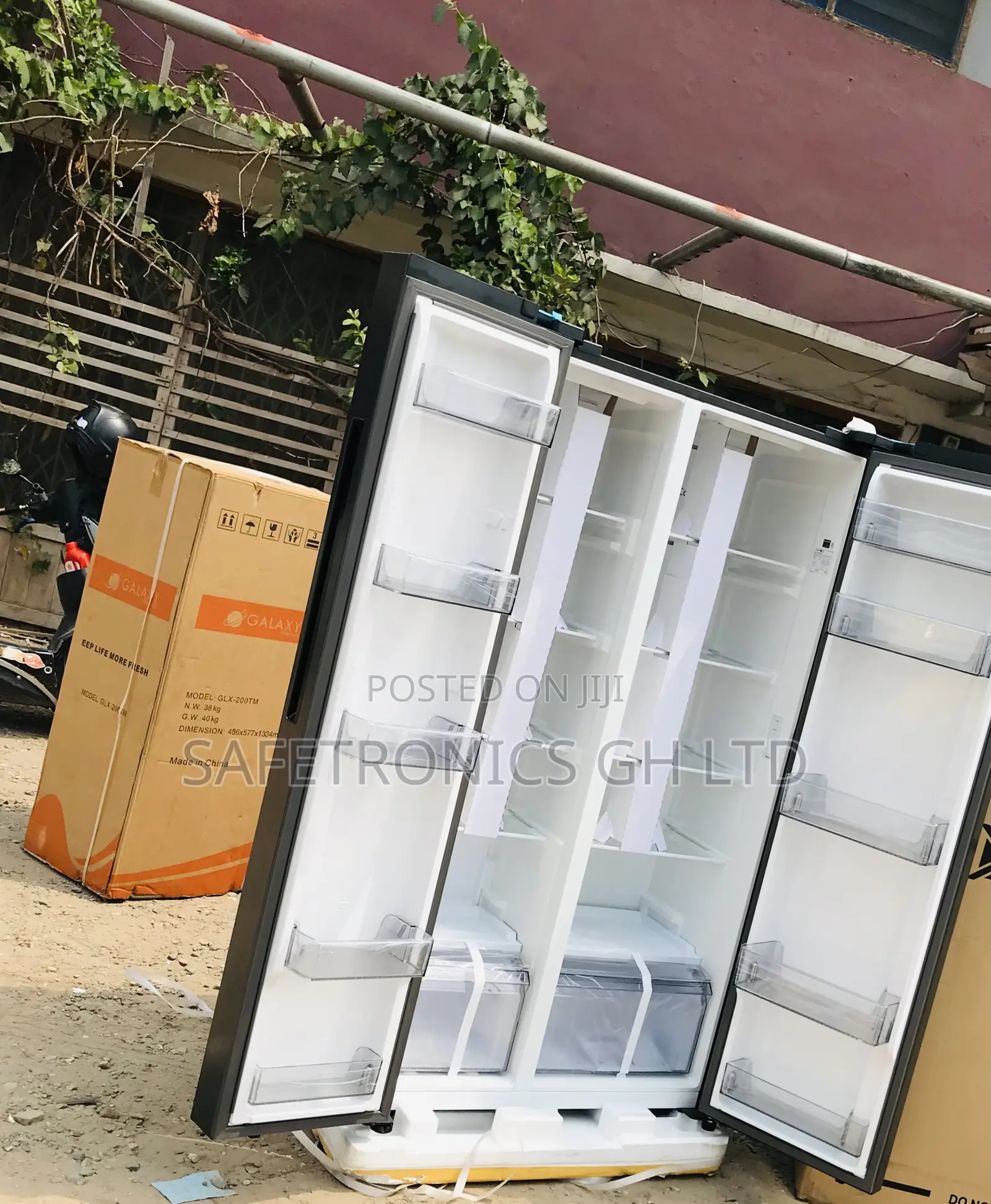 Lastest New Sidebyside 583L Samsung Gray 2 Doors Fridge