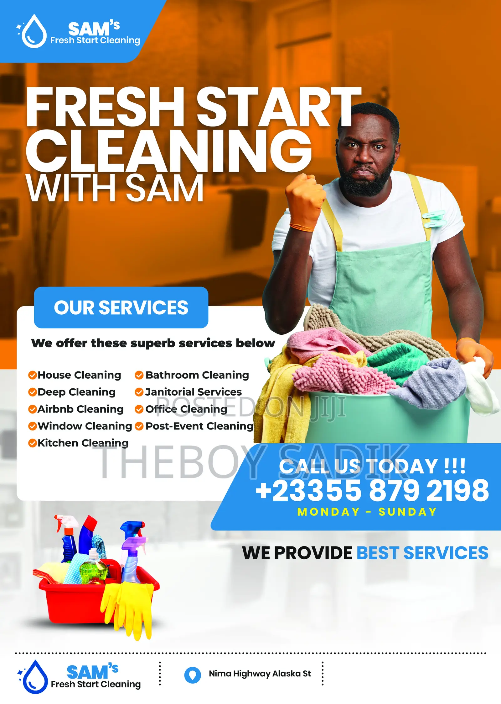 Brand Product Flyers Service