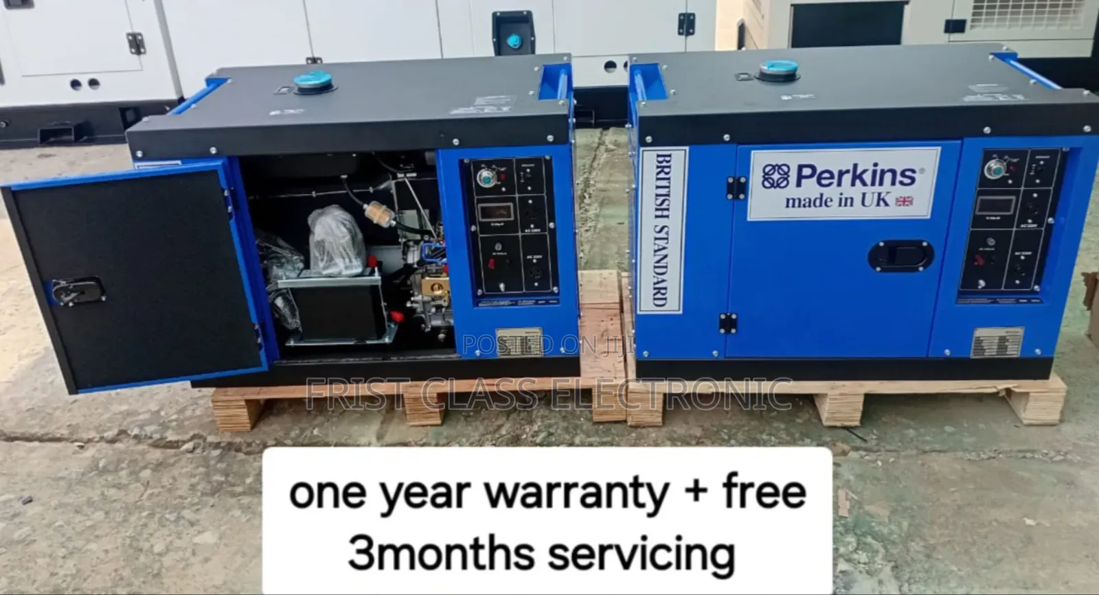 Supper Silent and Efficient 15kva -16500watts Diesel Genset