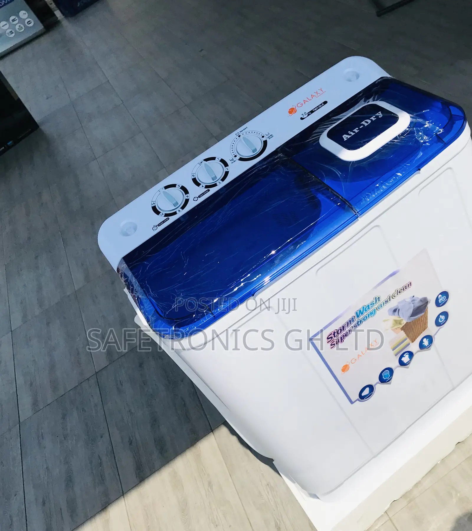Newest Design Topload 7kg Semiauto Galaxy Washingmachine