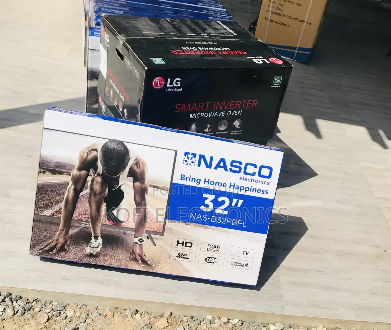 NASCO-32-LED-DIGITAL-SATELLITE-TV With Exceptional Clarity