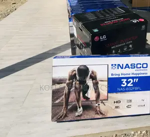 Nasco Digital Satellite TV 32 Black With Better Sound Track