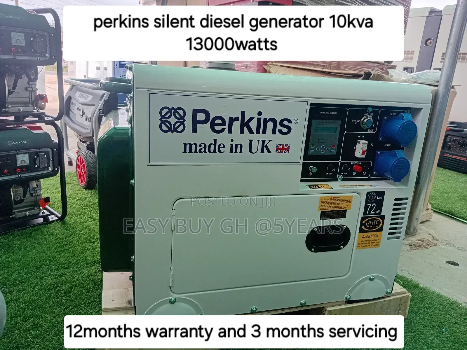10kva Smart Panel Perkins Diesel Generator 10kva 13000watts