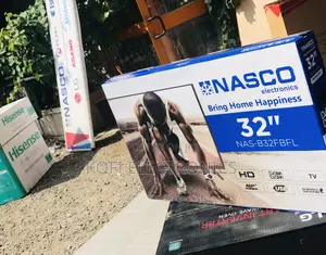 Nasco Digital Satellite TV– 32′′ Black With Color Wheel Tech
