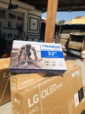 NASCO-32-LED SATELLITE-TV Doubles As Versatile Monitor