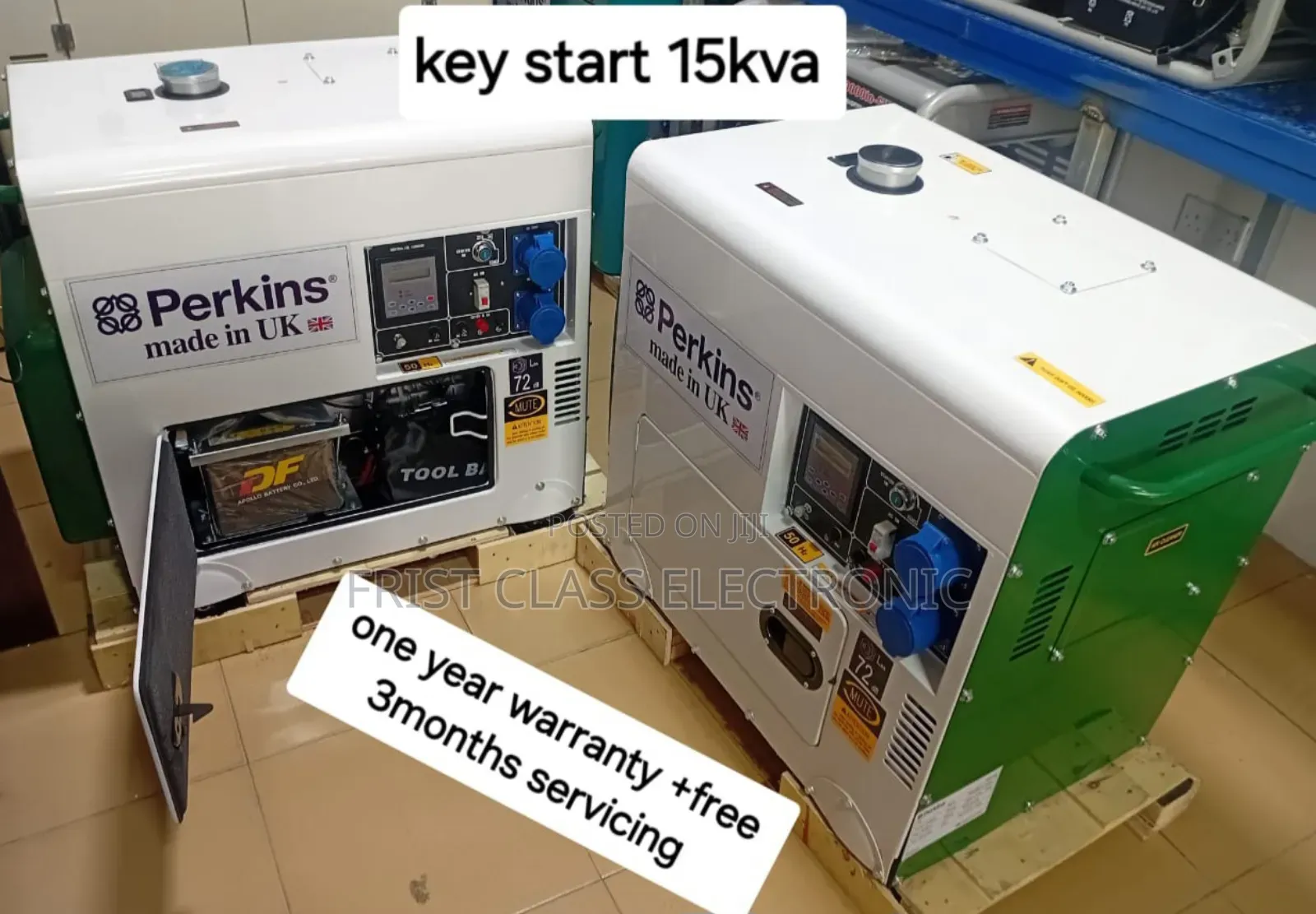 Powerful and Reliable 15kva -16500watts Diesel Genset