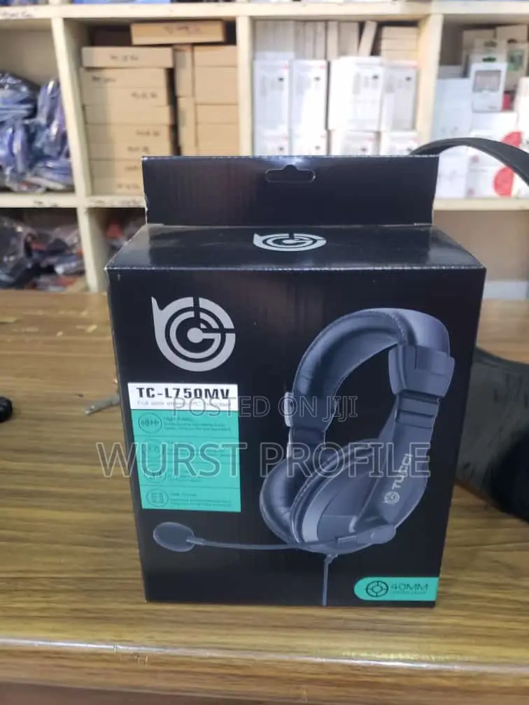TC-L750MV Stereo Pc Gaming Headset With Microphone