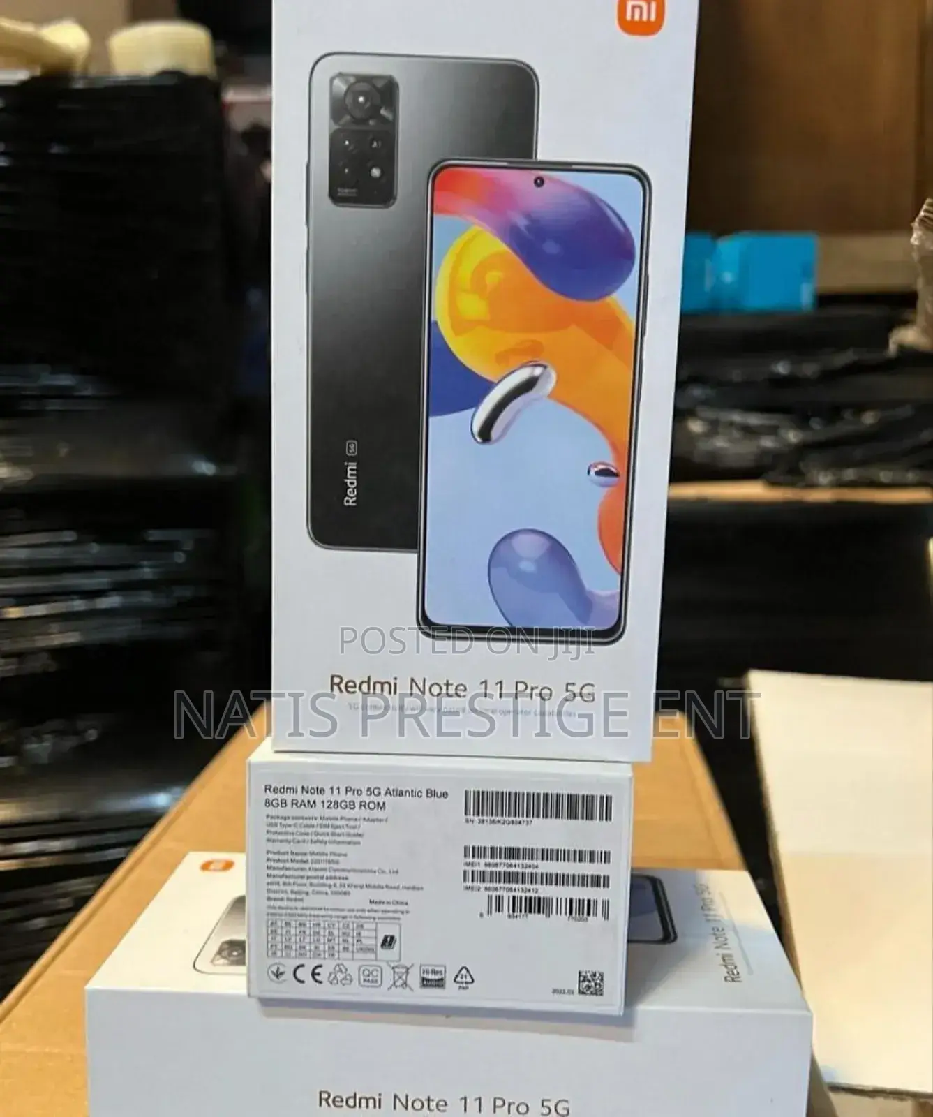 New Xiaomi Redmi Note 11 Pro 128 GB Black