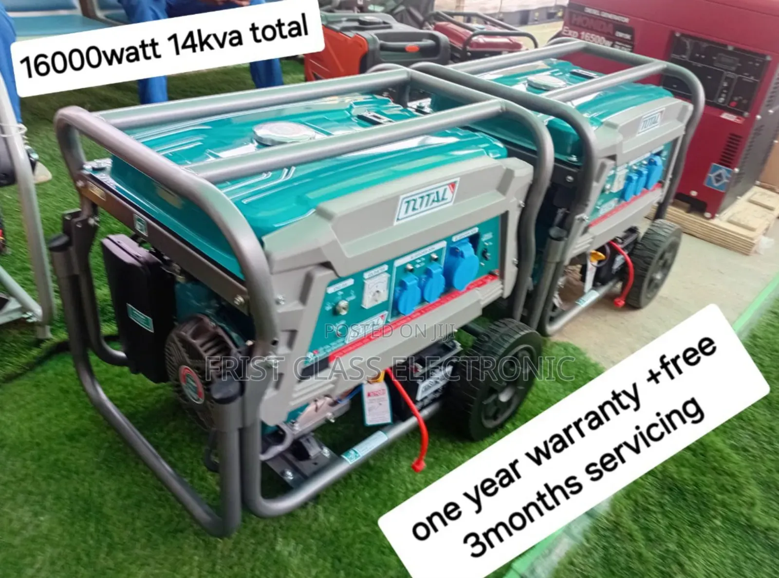 High Performance 14kva Gasoline Genset