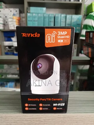 Tenda 3mp Pan/Tilt Full Color Security Camera