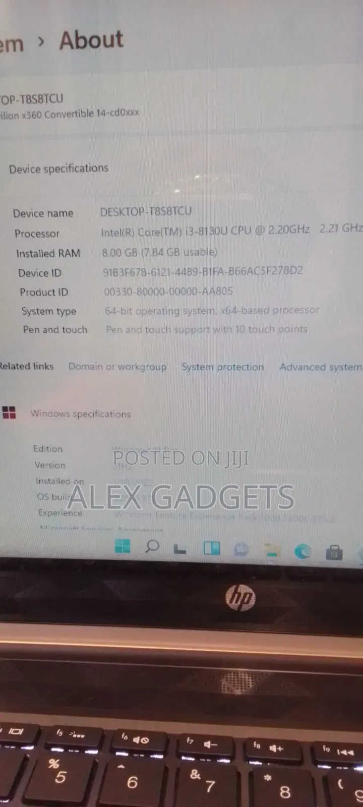 Laptop HP Pavilion X360 8GB Intel Core I3 SSD 256GB