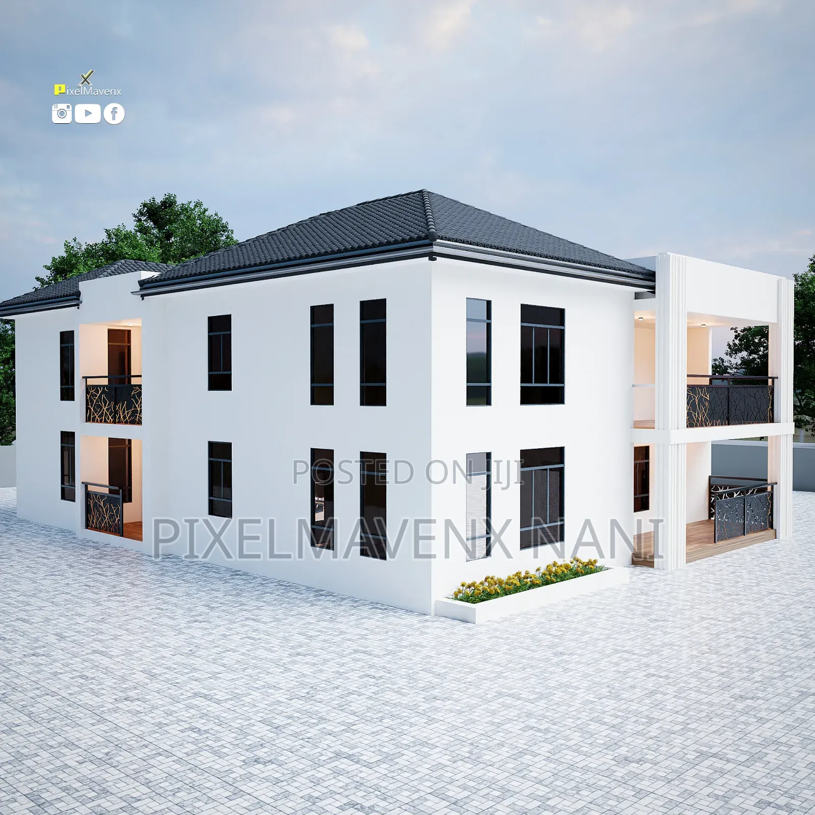 3d Houses and Floor Plans