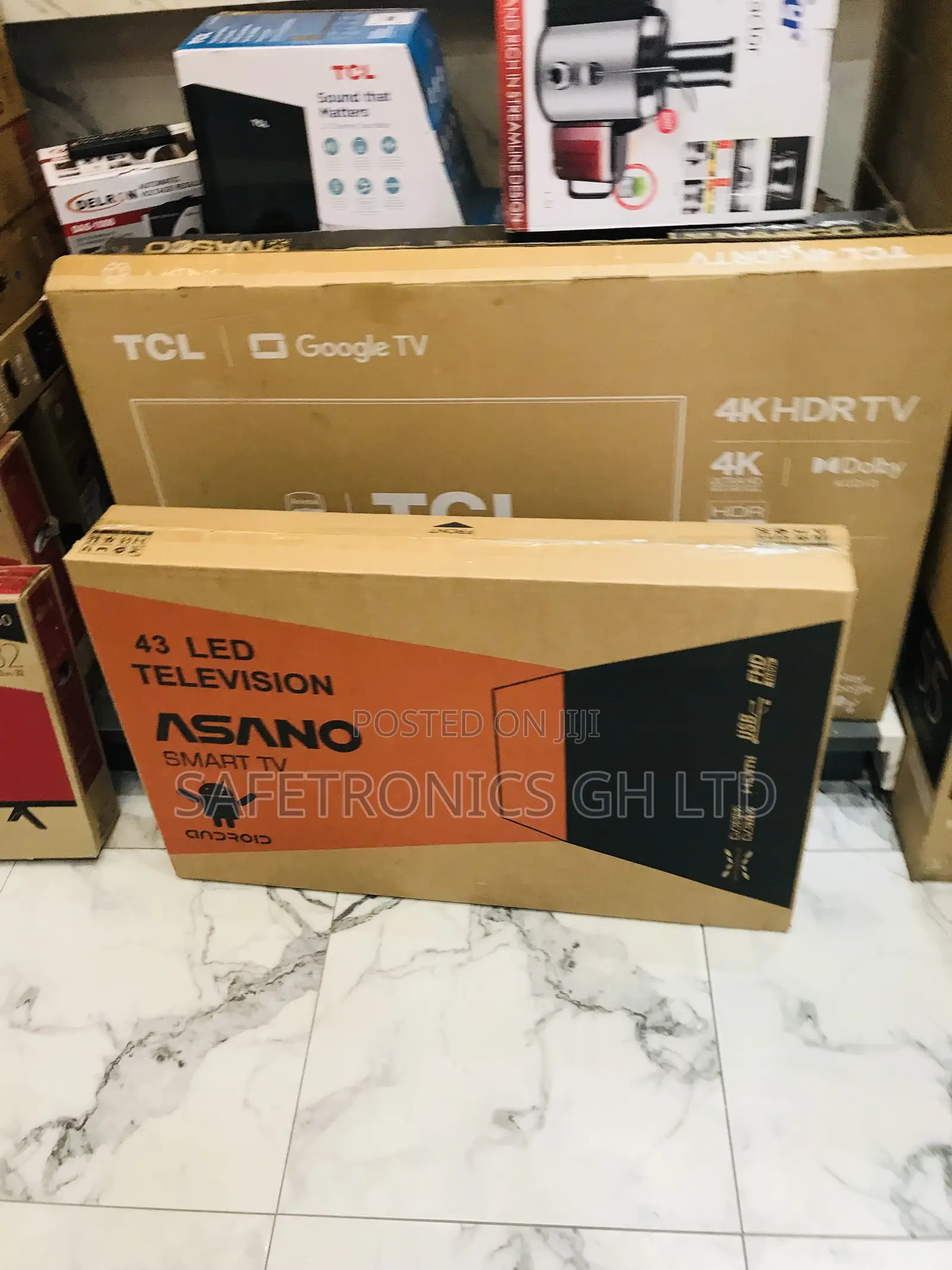 Perfect Design 43 Inch Asano Android Smartscreen Tv