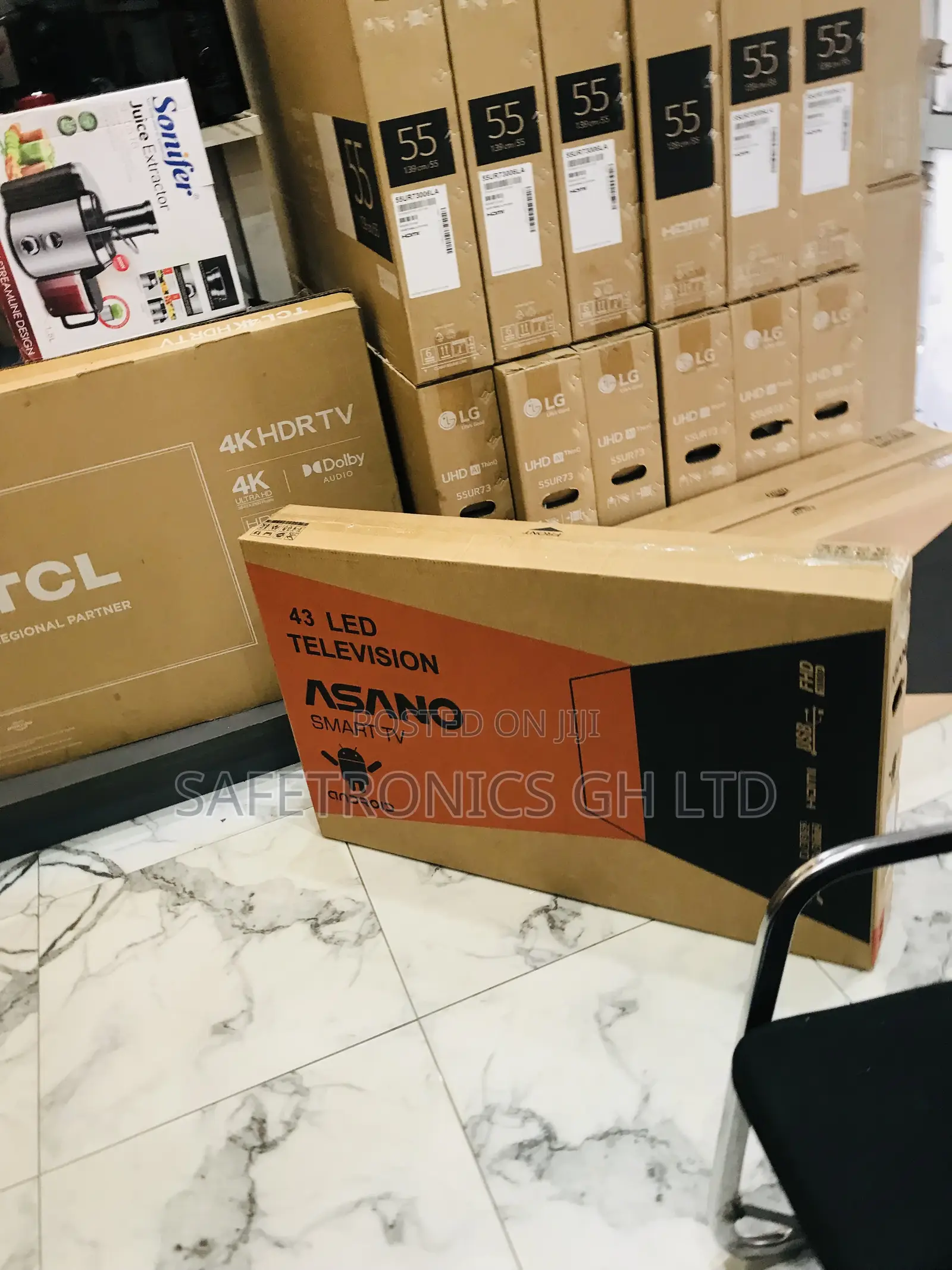 Original Full HD 43 Inch Led Smartscreen Asano Android Tv
