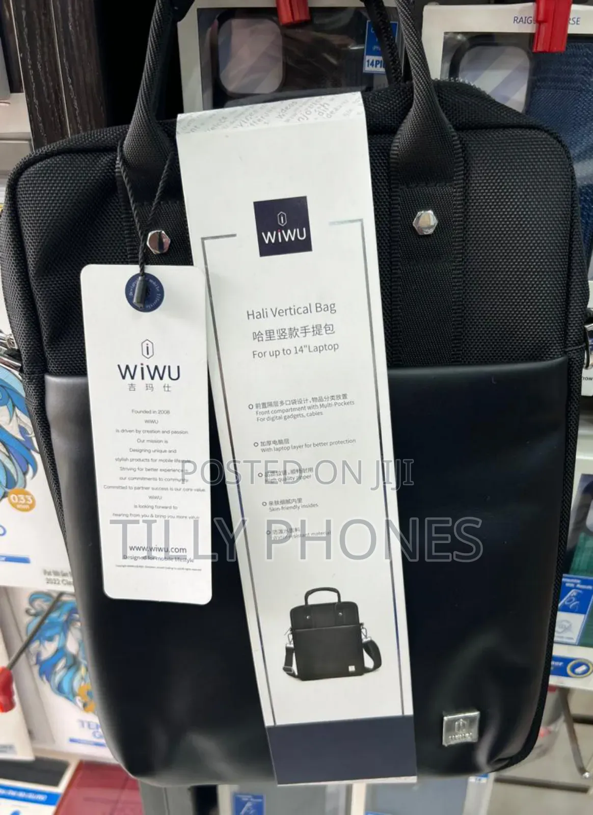 WIWU Laptop Bag 14 Inches