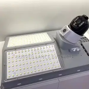 500W Dual Lens Solar Street Light Camera 360 PTZ