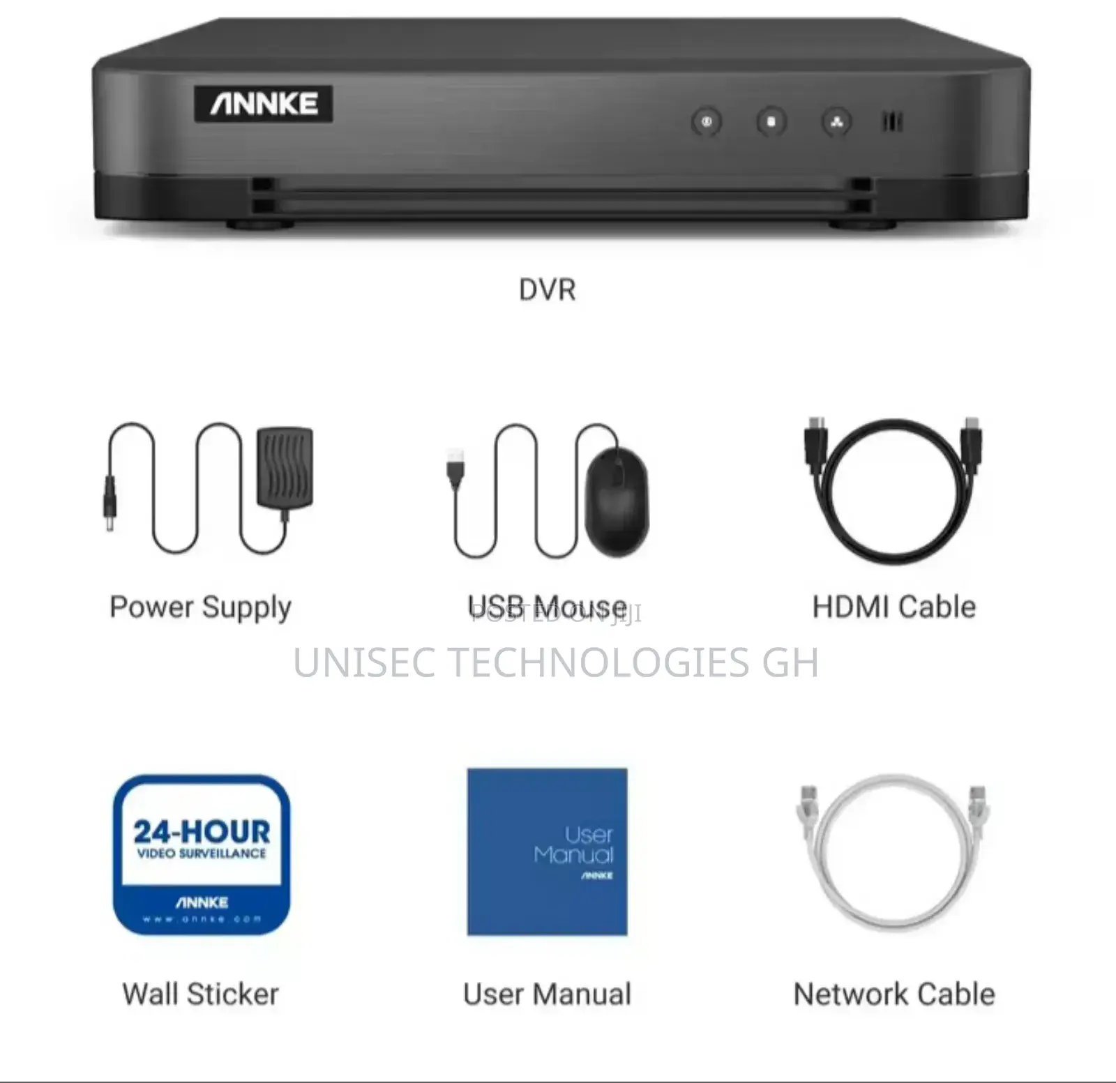 8ch Hikvision Acusense Hybrid DVR
